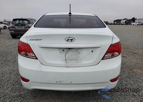 2015 Hyundai Accent Gls z USA, uszkodzony, nr VIN KMHCT4AE5FU884777
